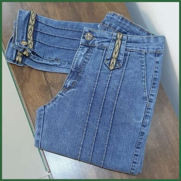 Bombacha jeans Estonada Allegra Tchê